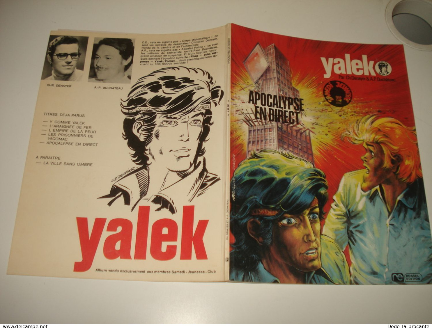 C48 / Lot de 2 Yalek - T2  Re de 1974  + T5 EO 1975