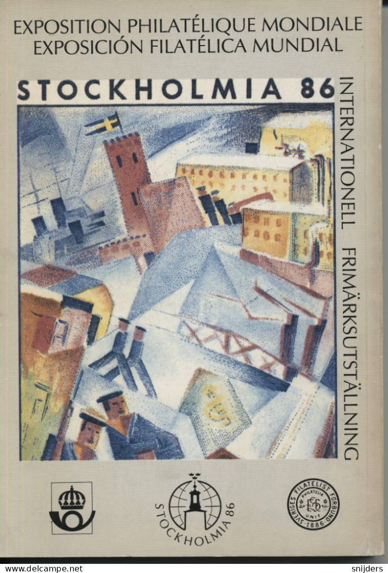 Stockholmia 86 World Philatelic Exhibition Katalog 3 - Sonstige & Ohne Zuordnung