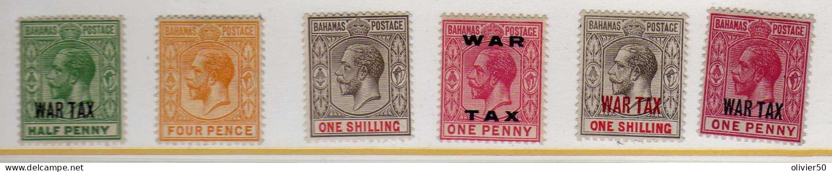 Bahamas -  (1912-19) - George V - War Tax - Neufs*-  - MH - 1963-1973 Autonomie Interne