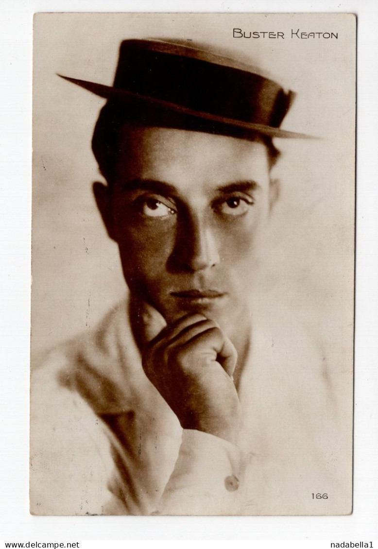 1925? KINGDOM OF SHS,SERBIA,BELGRADE,BUSTER KEATON,AMERICAN ACTOR,POSTCARD,USED - Yougoslavie