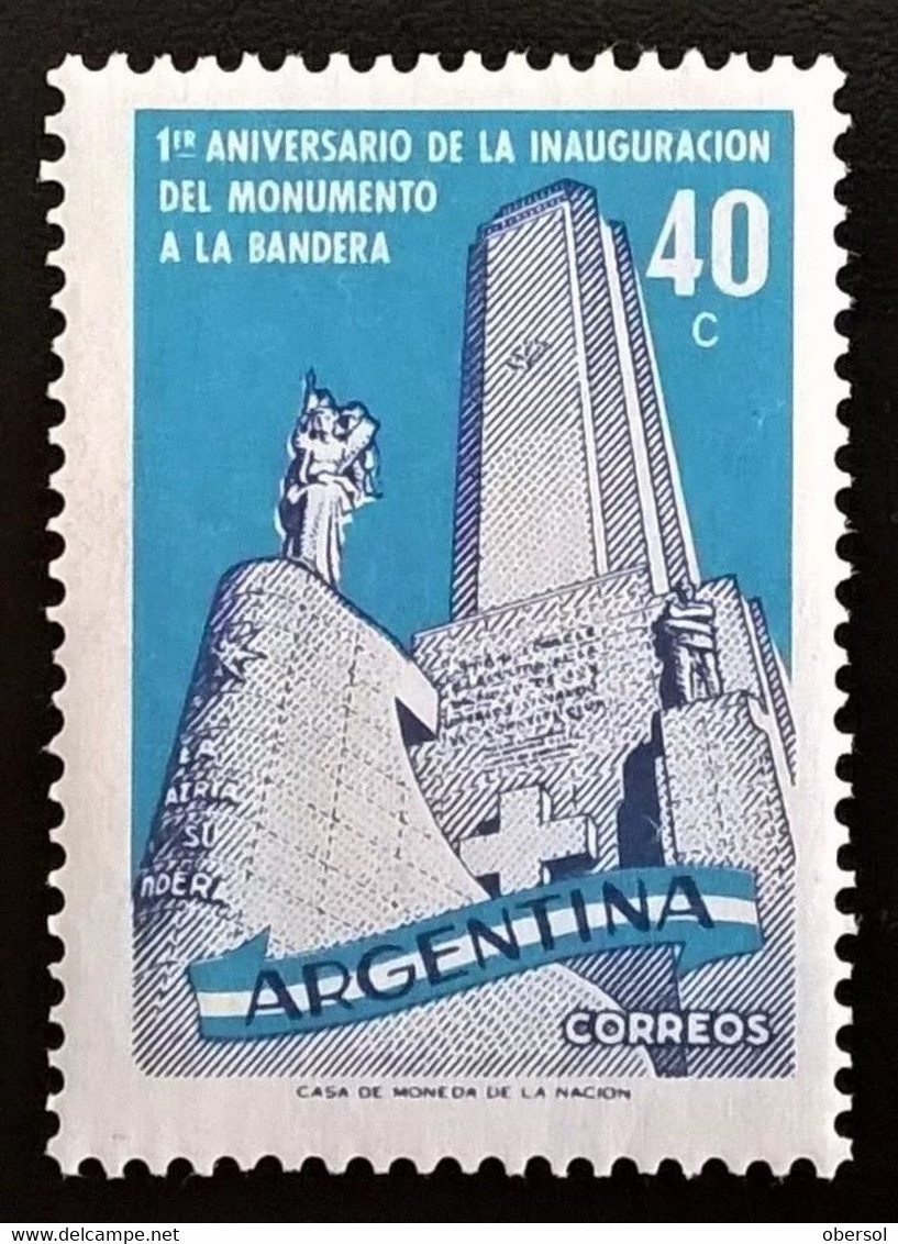 Argentina 1958 Flag Monument Rosario MNH Stamp - Nuevos