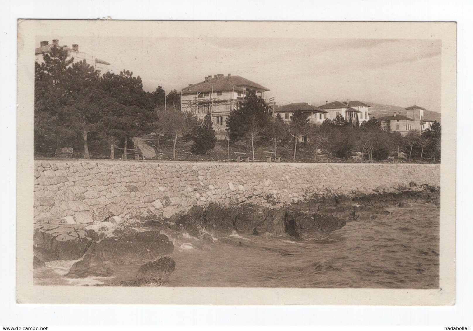 1927. KINGDOM OF SHS,CROATIA,NOVI VINODOL,POSTCARD,USED - Yougoslavie