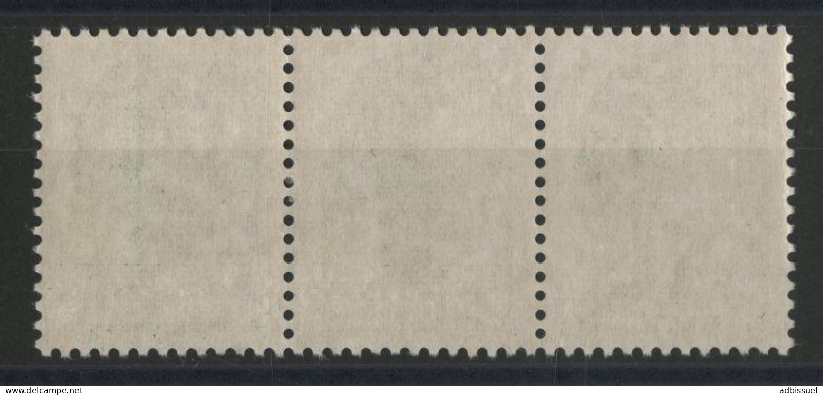 N° 2243a (x3) Cote 90 € Bande De Trois SANS PHOSPHORE Liberté De Gandon Neuf * (MH) Trace Au Verso - Unused Stamps