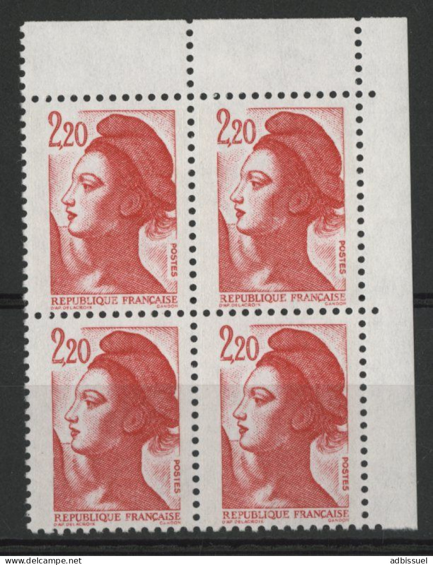 N° 2379 Variété Grande Griffe Verticale Rouge Sur La Joue Position 10 Dans La Feuille Voir Suite - Unused Stamps