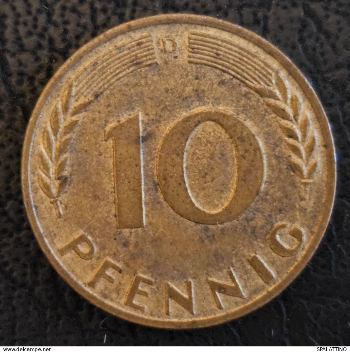 GERMANY- 10 PFENNIG 1949. D - 10 Pfennig