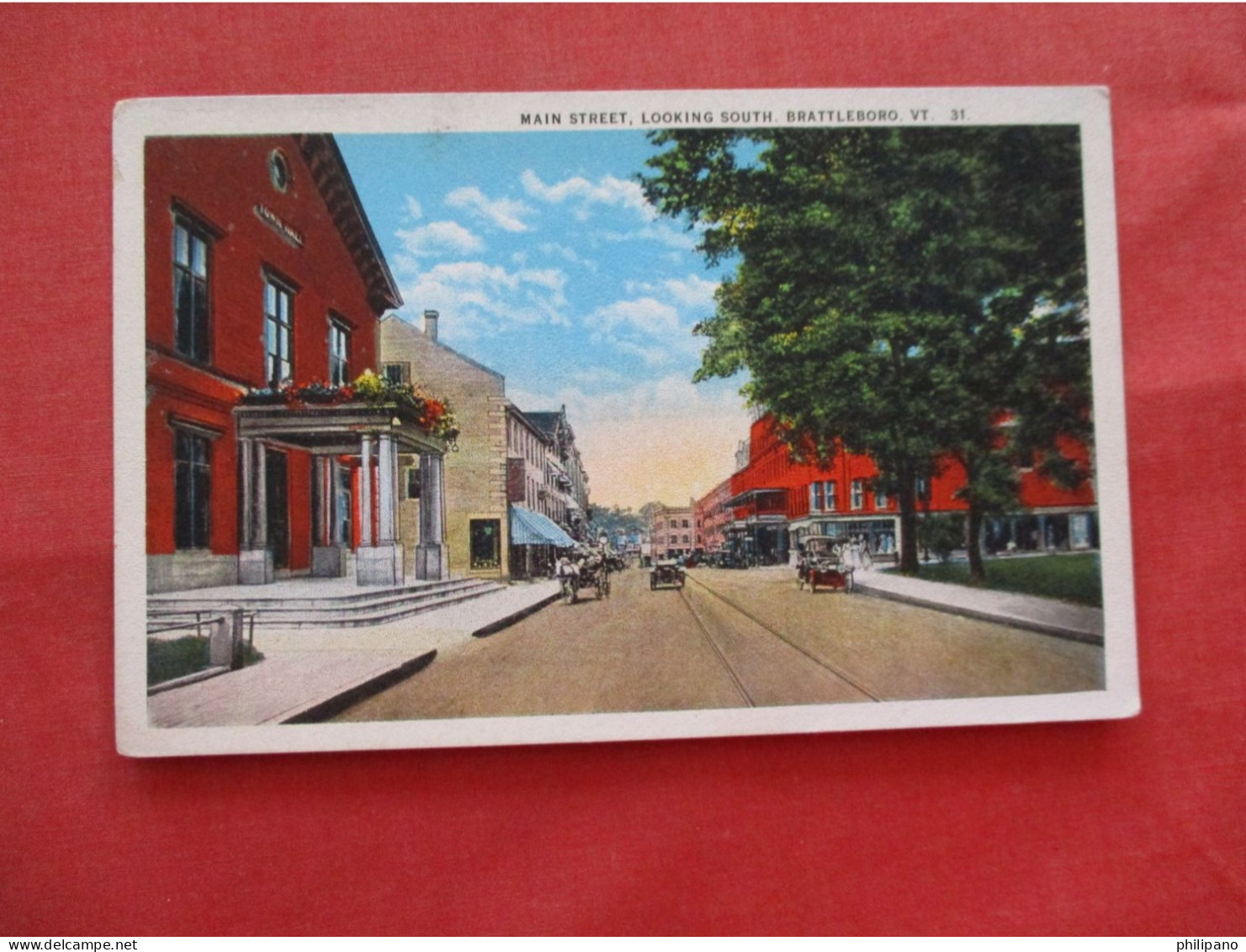 Main Street Brattleboro Vermont   Ref 6245 - Sonstige & Ohne Zuordnung