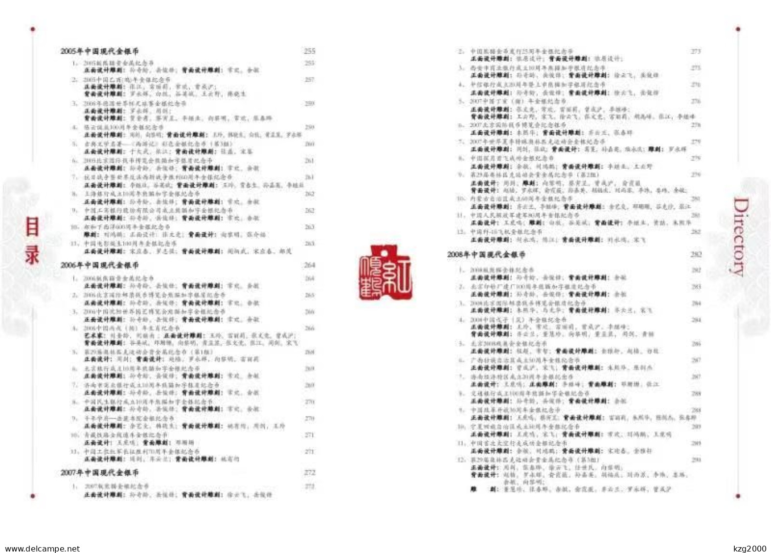 China RMB 1979-2022 Catalogue Of Chinese Gold And Silver Coins - Encyclopaedia