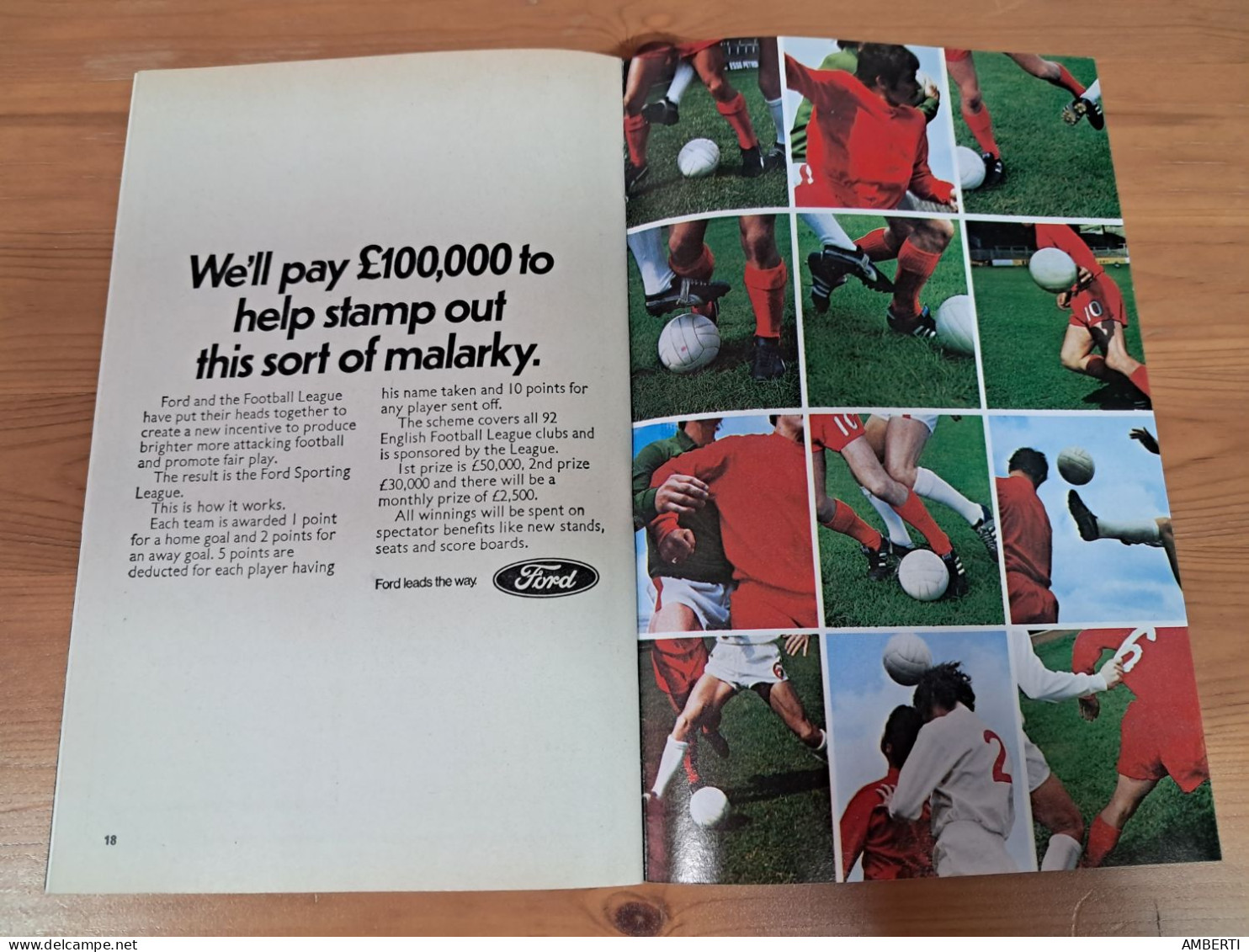 Football League Review poster Tottenham 1970/71