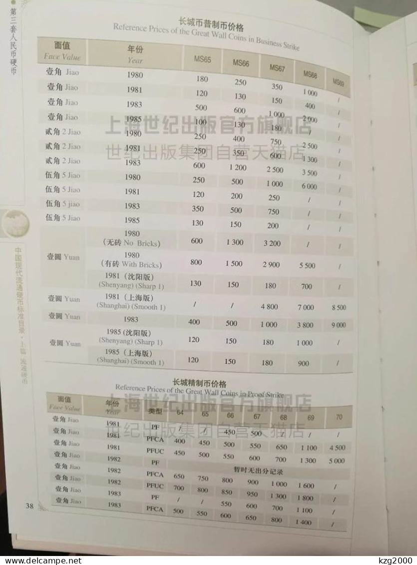 China Coin 2020 Standard Catalogue of Chinese Coins in Circulation (Third Edition)