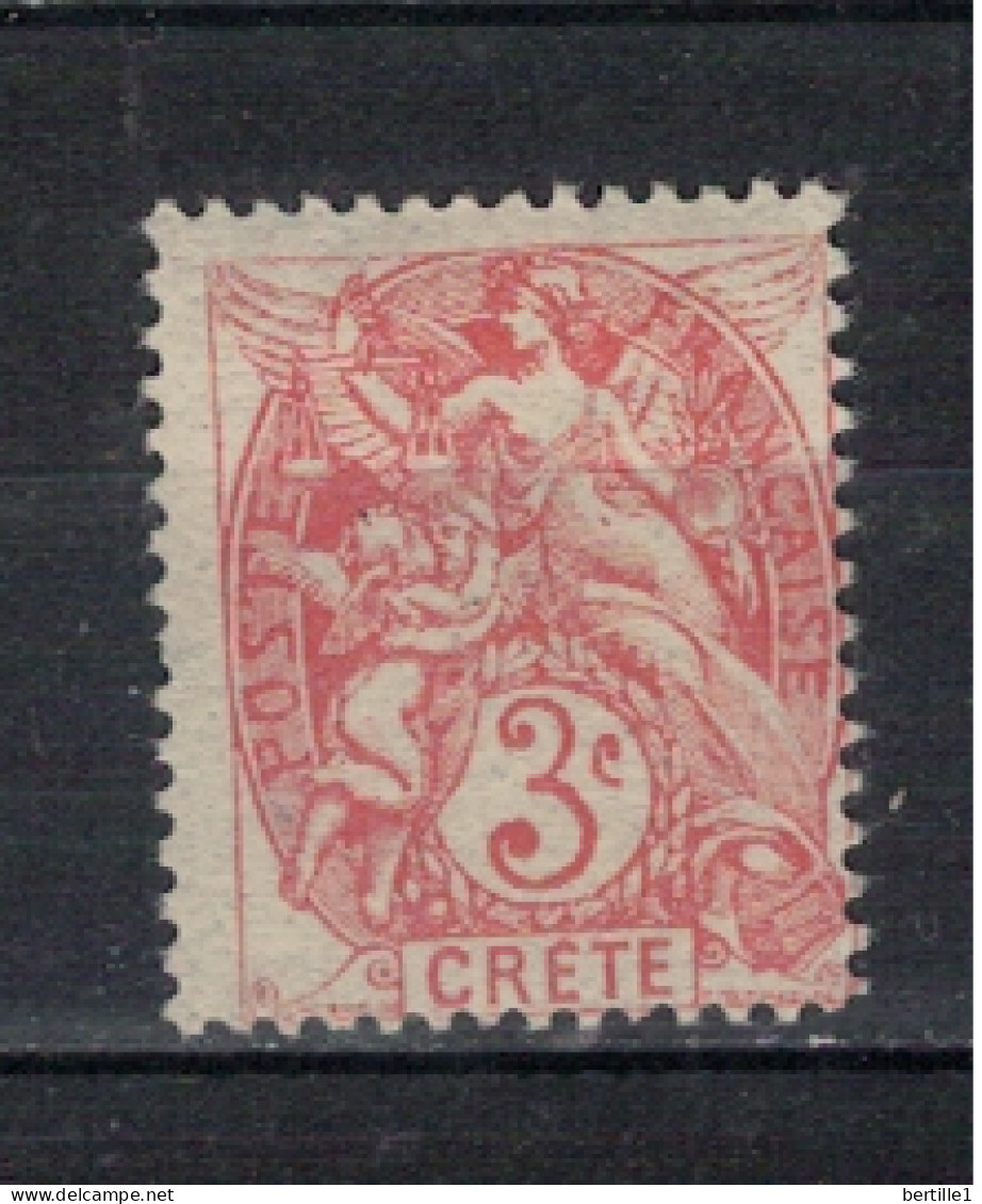 CRETE         N°  YVERT  3  NEUF AVEC CHARNIERES      ( CHARN   04/61 ) - Unused Stamps