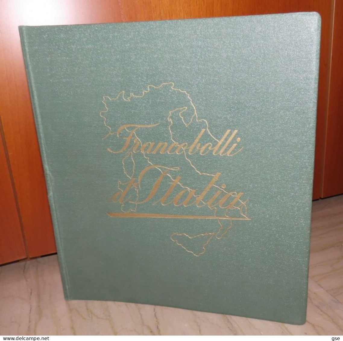 COLONIE ITALIANE - CARTELLA Con CUSTODIA (2 Anelli  Contenente 160 Fogli Per Francobolli Usati) - Kisten Für Briefmarken