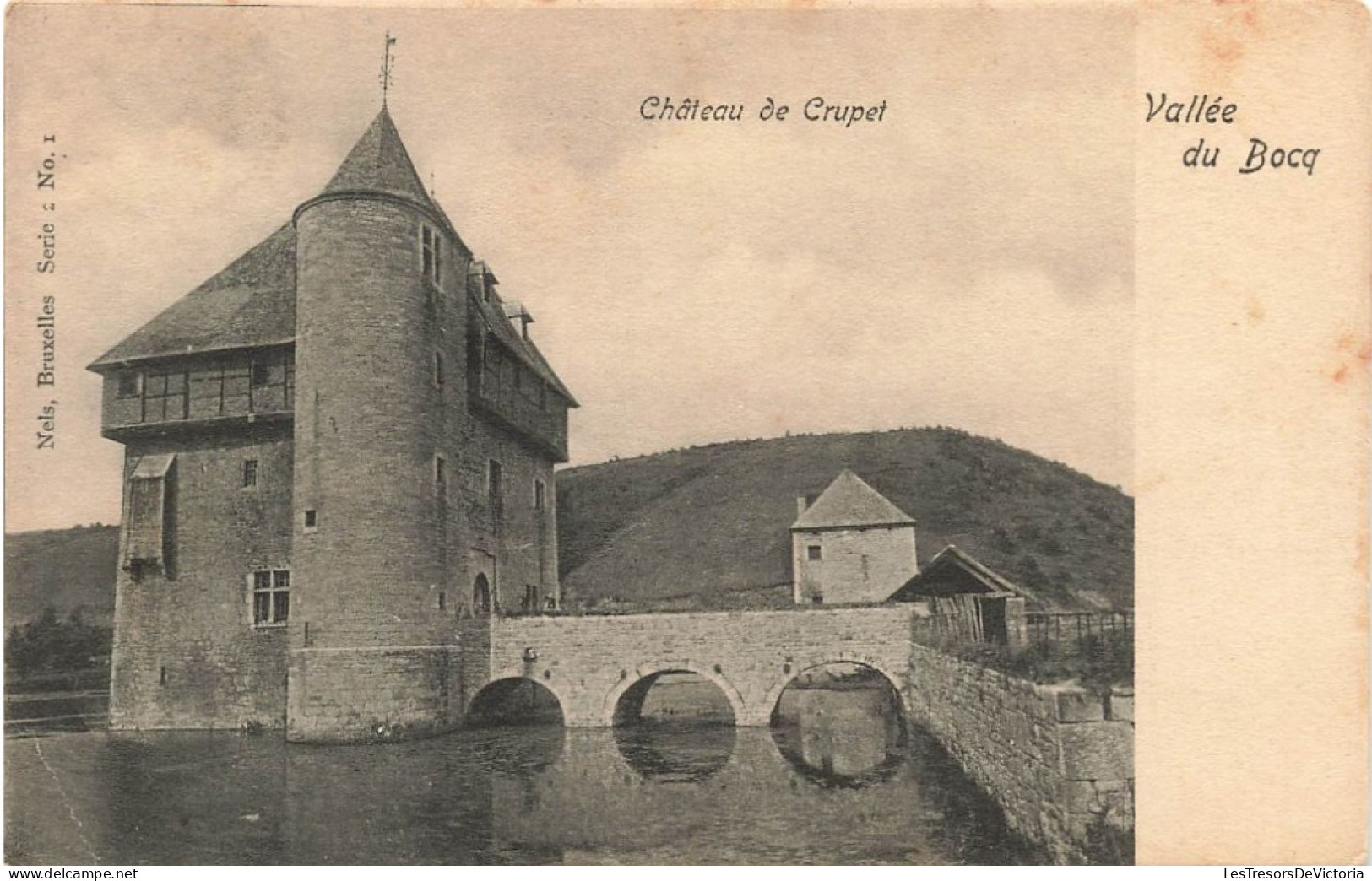 BELGIQUE - Yvoir - Vallée Du Bocq - Château De Crupet - Carte Postale Ancienne - Yvoir