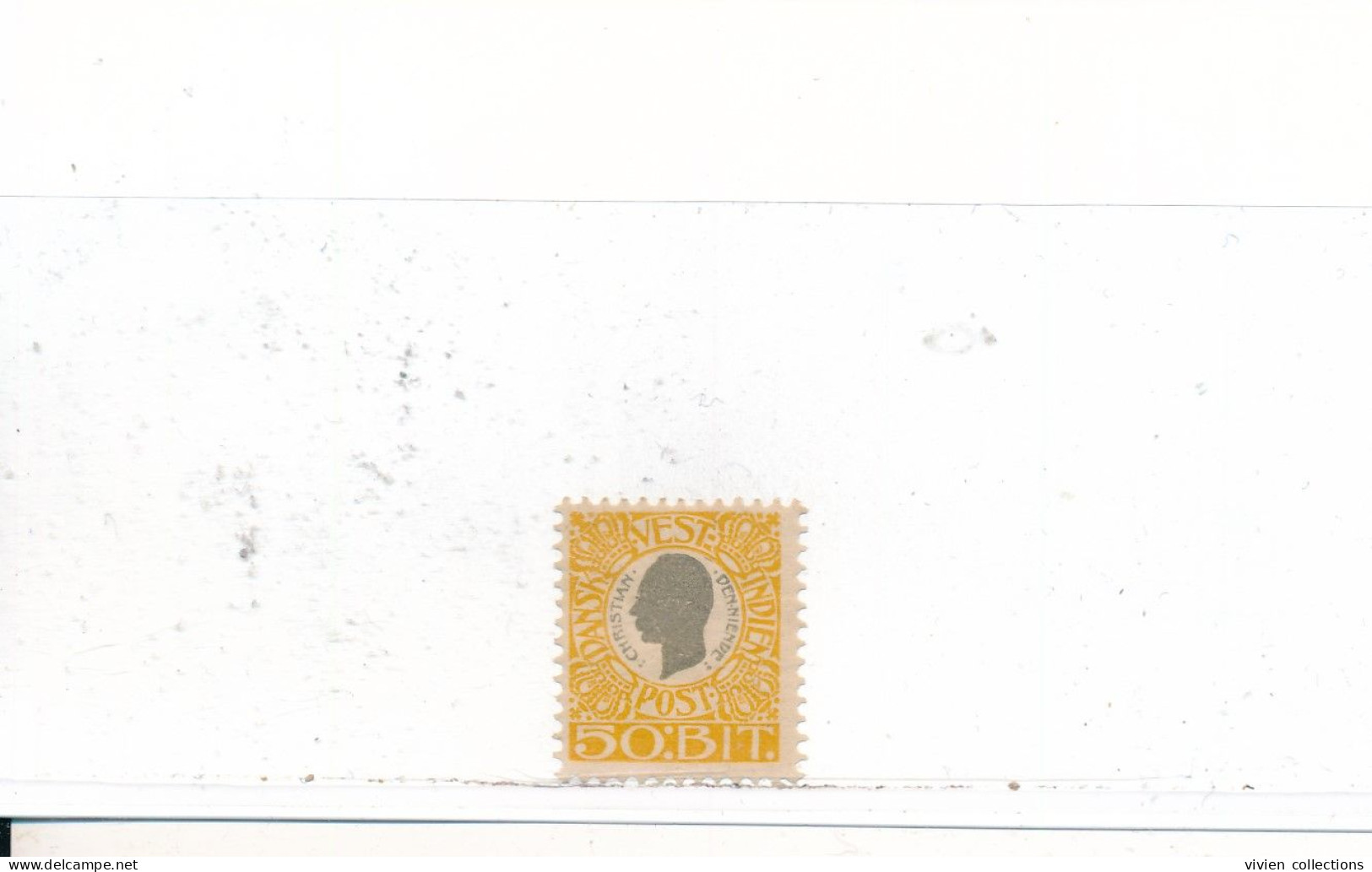 Danemark Antilles Danoises N° 32 Neuf * Avec Charnière - Denmark (West Indies)