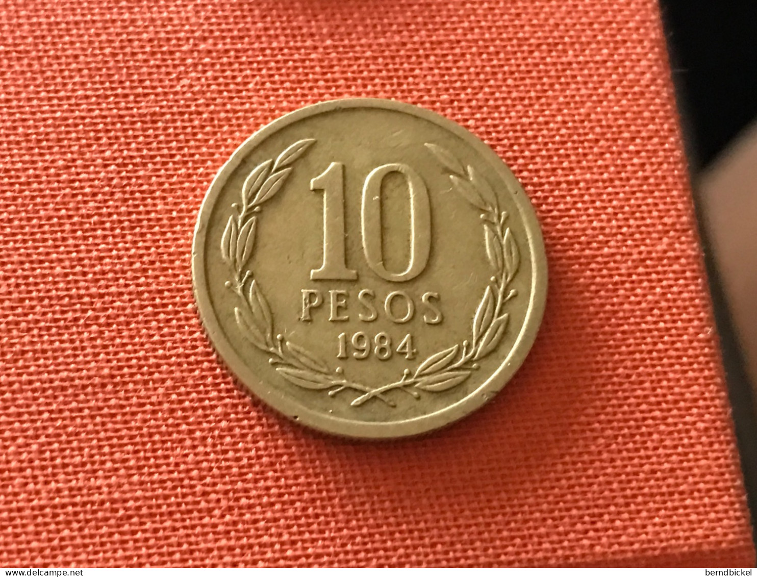 Münze Münzen Umlaufmünze Chile 10 Pesos 1984 - Chili