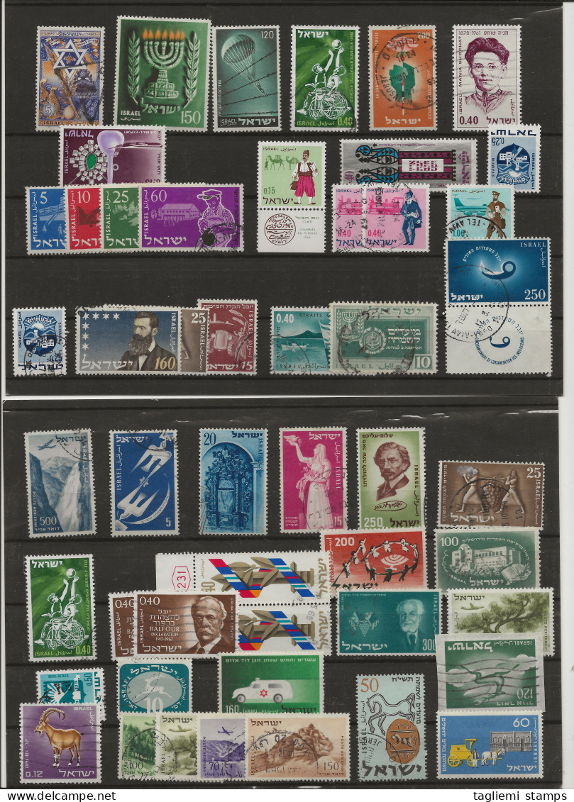 Israel, Various Years, Various Stamps, Unused & Used, Unchecked For Varieties - Lots & Serien