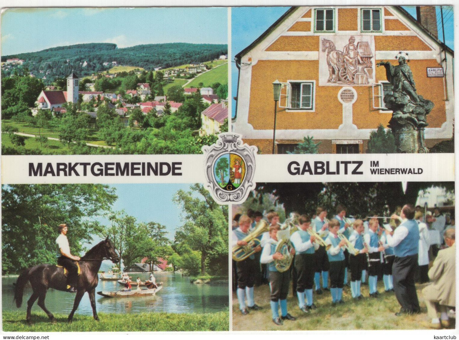 Marktgemeinde Gablitz Im Wienerwald  - (N.Ö., Österreich/Austria) - U.a.  Pferd, Jungbläser, Schmiede - St. Pölten