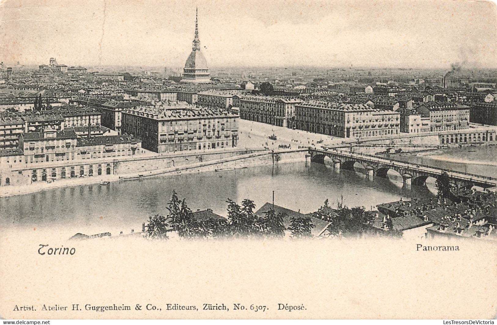 ITALIE - Torino -  Panorama Sur La Ville - Carte Postale Ancienne - Andere Monumenten & Gebouwen