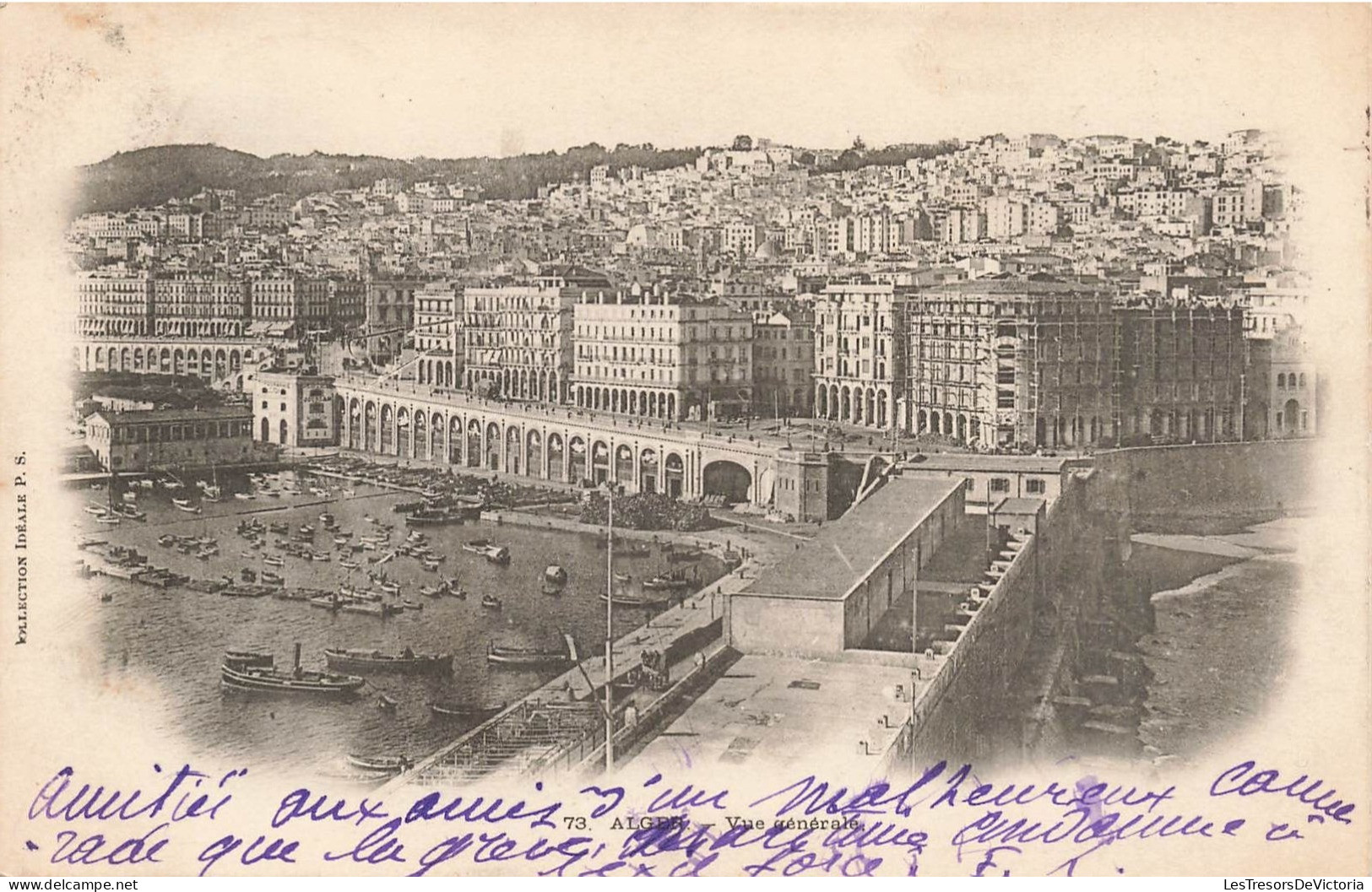 ALGÉRIE - Alger - Vue Générale - Carte Postale Ancienne - Algerien