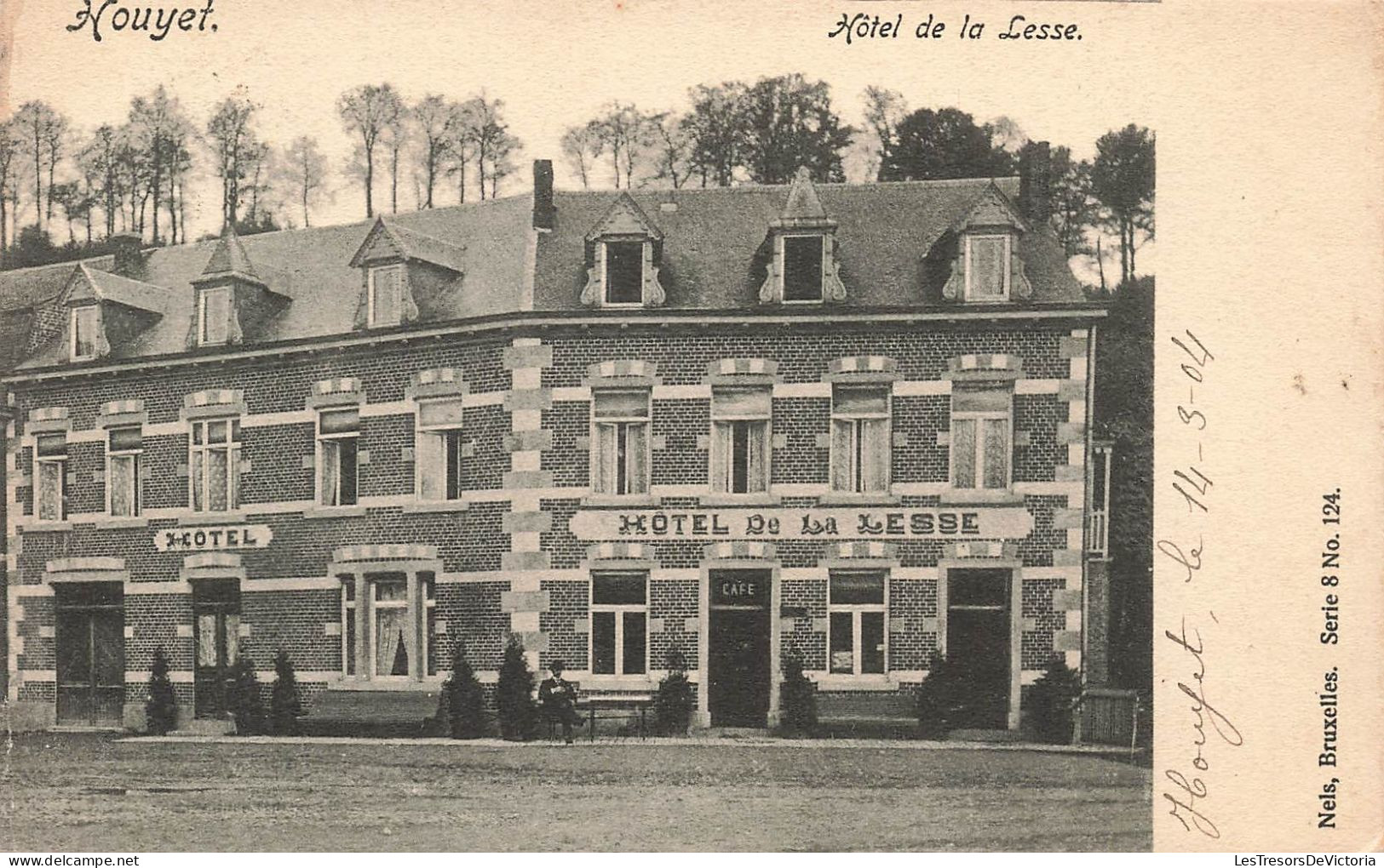 BELGIQUE - Houyet - Hôtel De La Lesse - Carte Postale Ancienne - Houyet