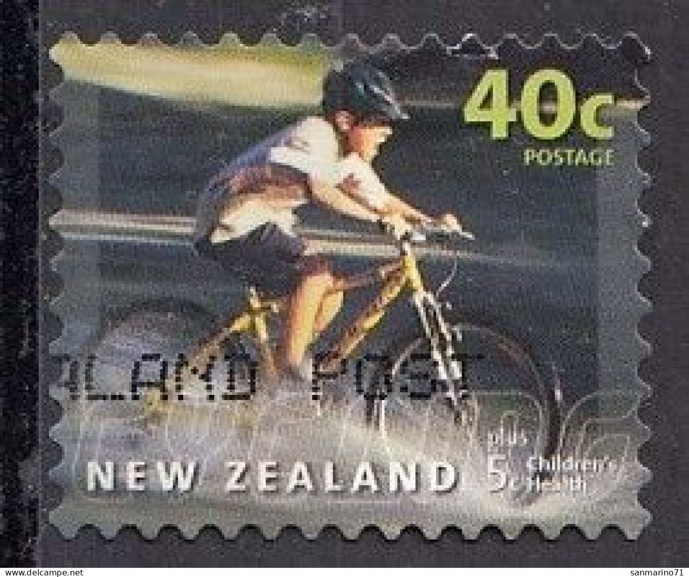 NEW ZEALAND 1935,used,falc Hinged - Ciclismo