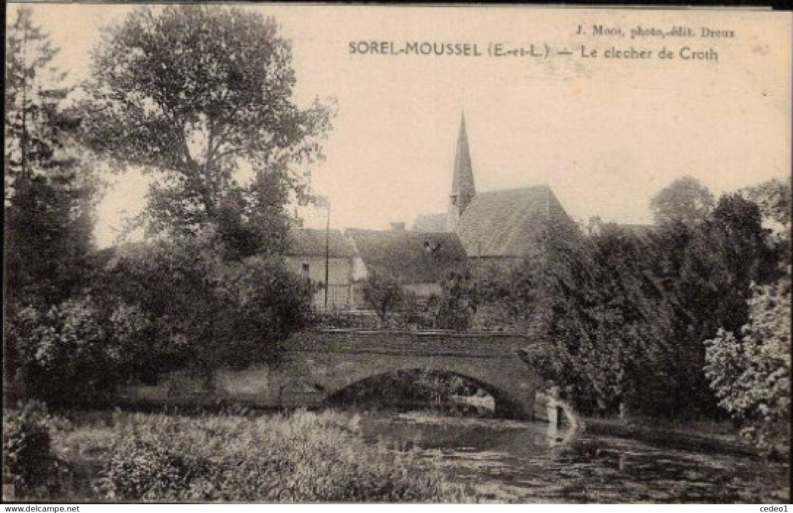 SOREL-MOUSSEL  LE CLOCHER DE CROTH - Sorel-Moussel