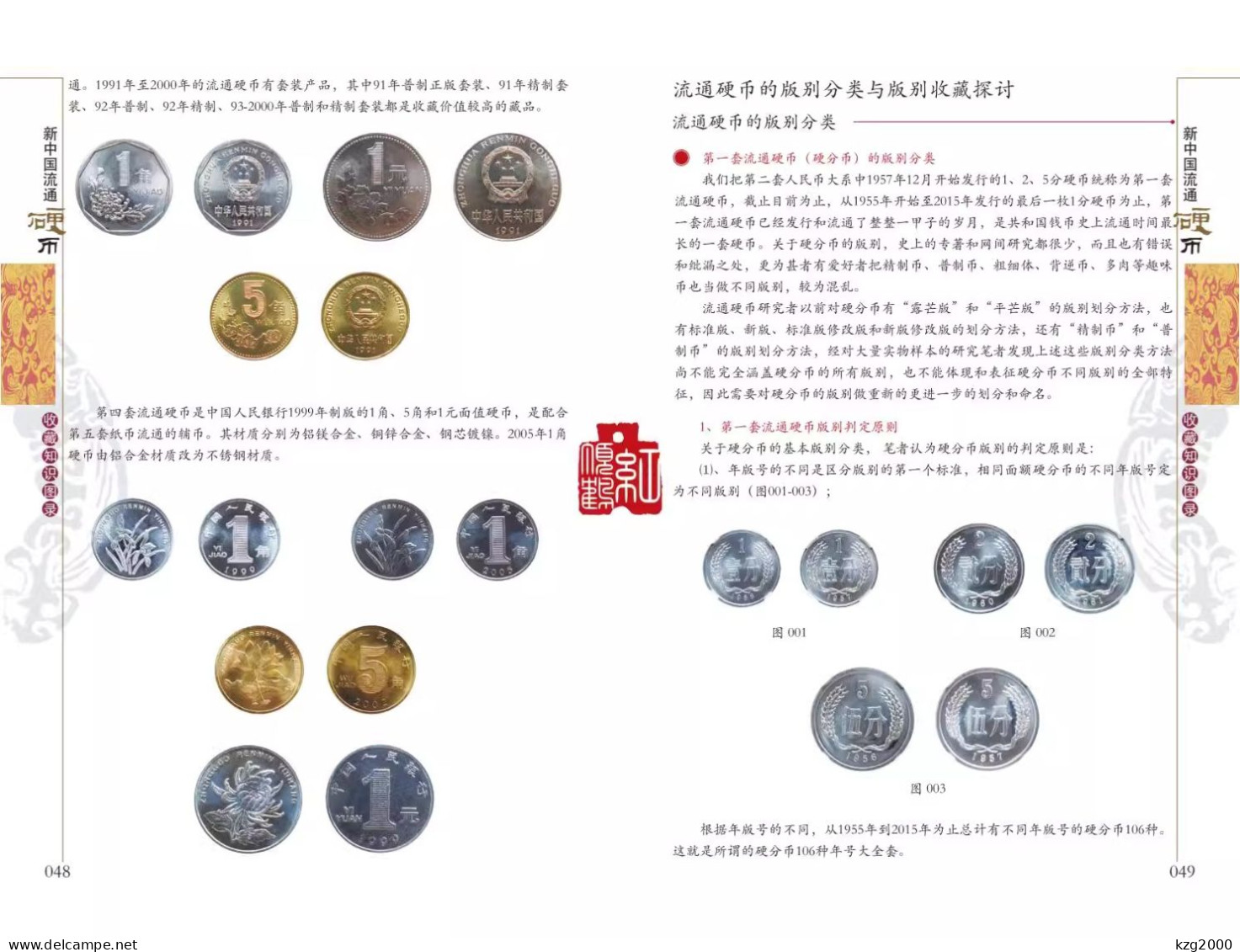 China Coin  RMB 1955-2022 Coins catalogue