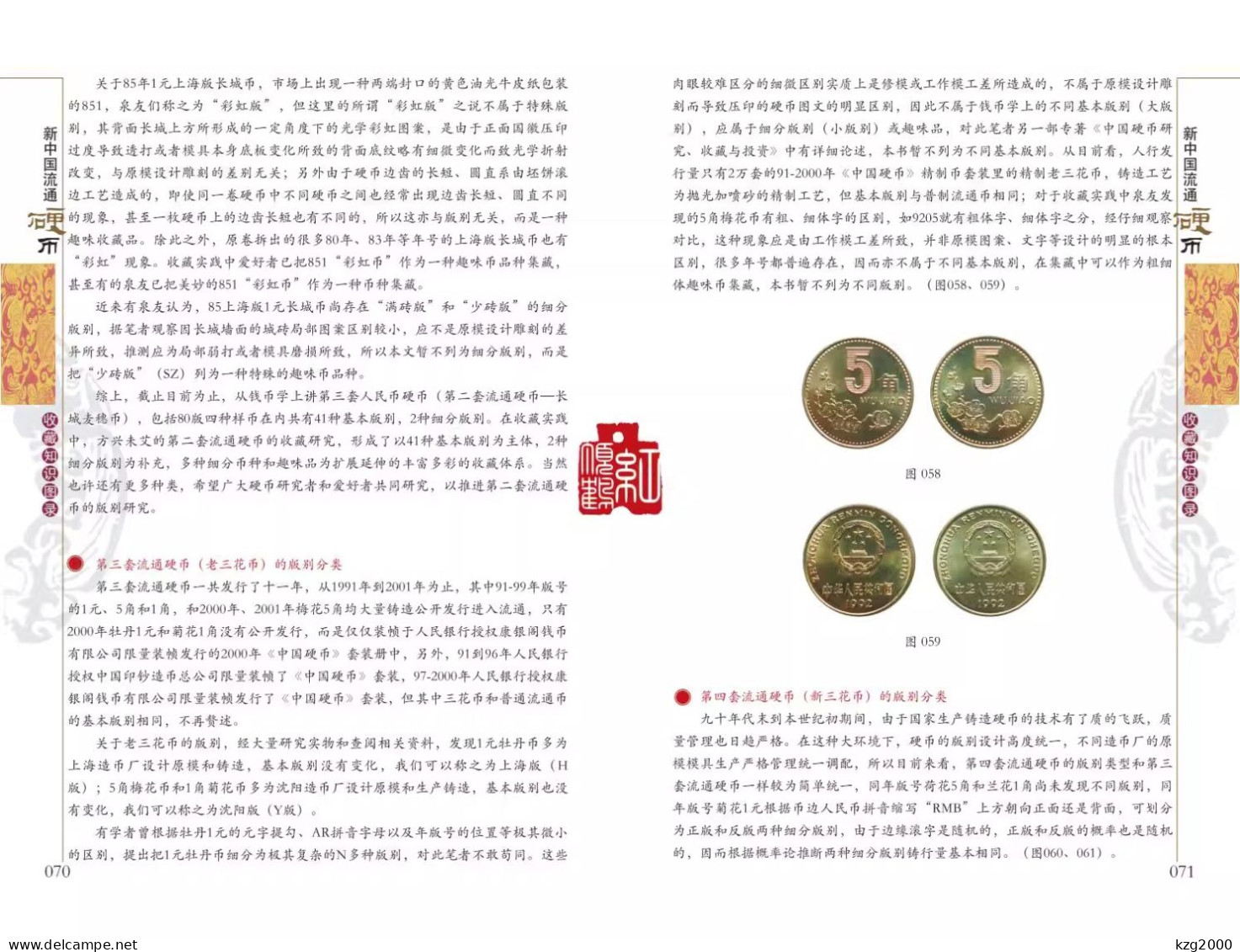 China Coin  RMB 1955-2022 Coins catalogue