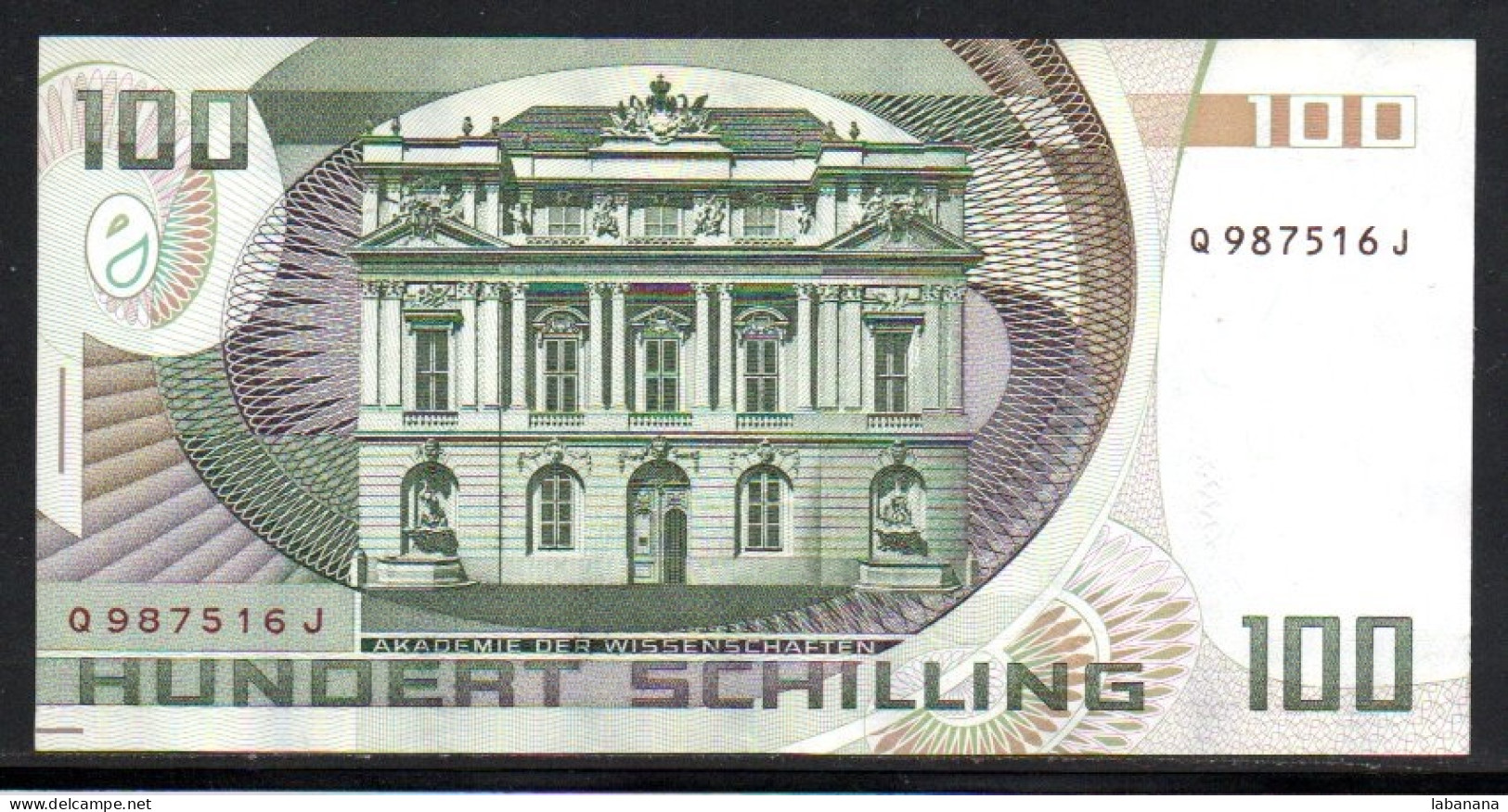 681-Autriche 100 Schilling 1984 Q987J Neuf/unc - Oesterreich