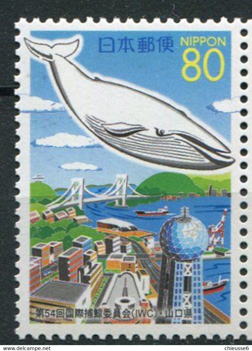 Japon ** N° 3210 - Emission Régionale. 54e Commission Sur La Pêche à La Baleine - Neufs