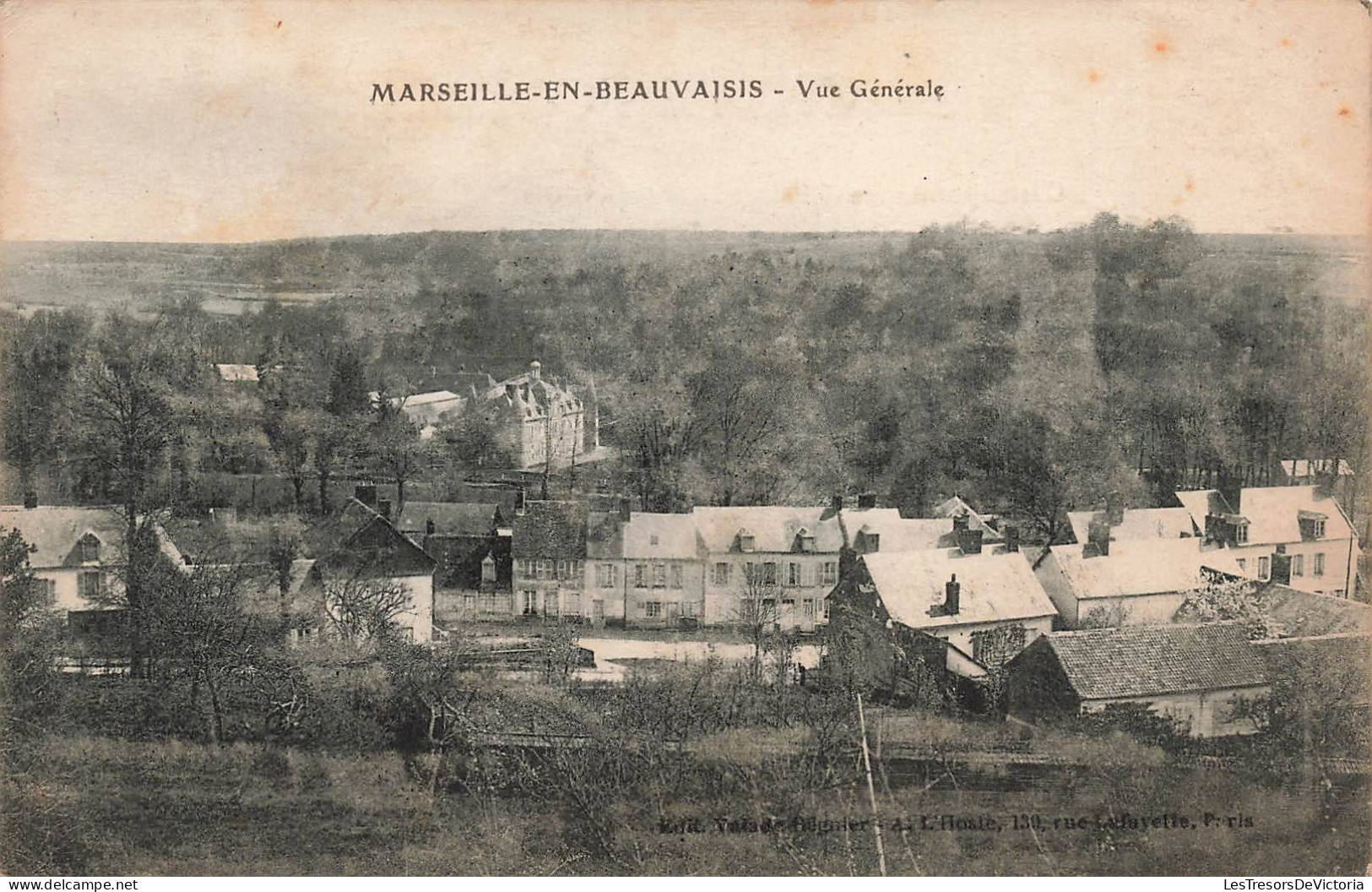 FRANCE - Marseille-en-Beauvaisis - Vue Générale - Carte Postale Ancienne - Marseille-en-Beauvaisis