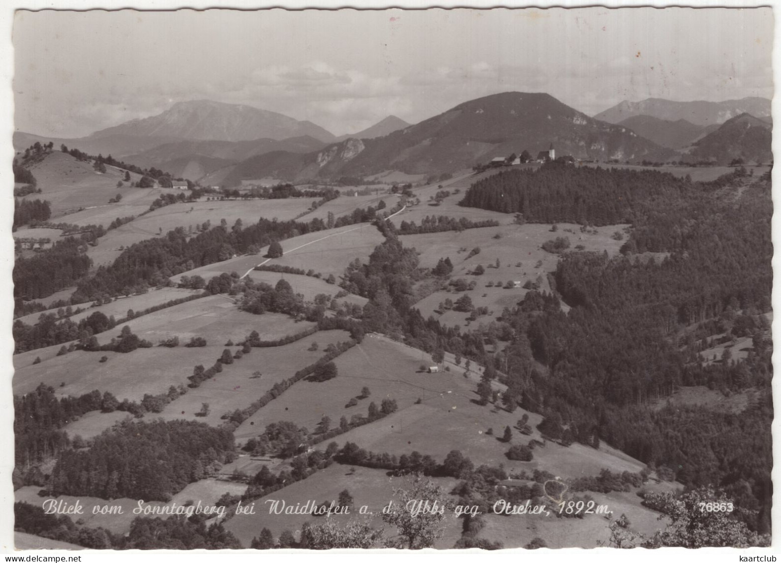 Blick Vom Sonntagberg Bei Waidhofen A.d. Ybbs Geg. Ötscher, 1892 M - (N.Ö., Österreich/Austria) - Waidhofen An Der Ybbs