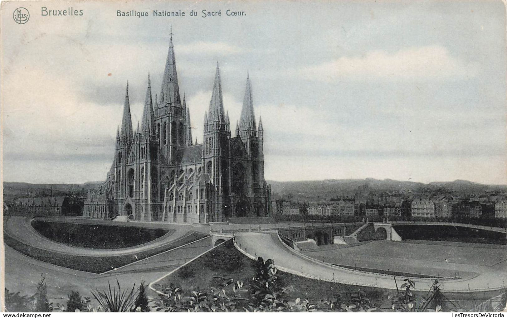 BELGIQUE - Bruxelles - Basilique Nationale Du Sacré Coeur - Carte Postale Ancienne - Monumenti, Edifici