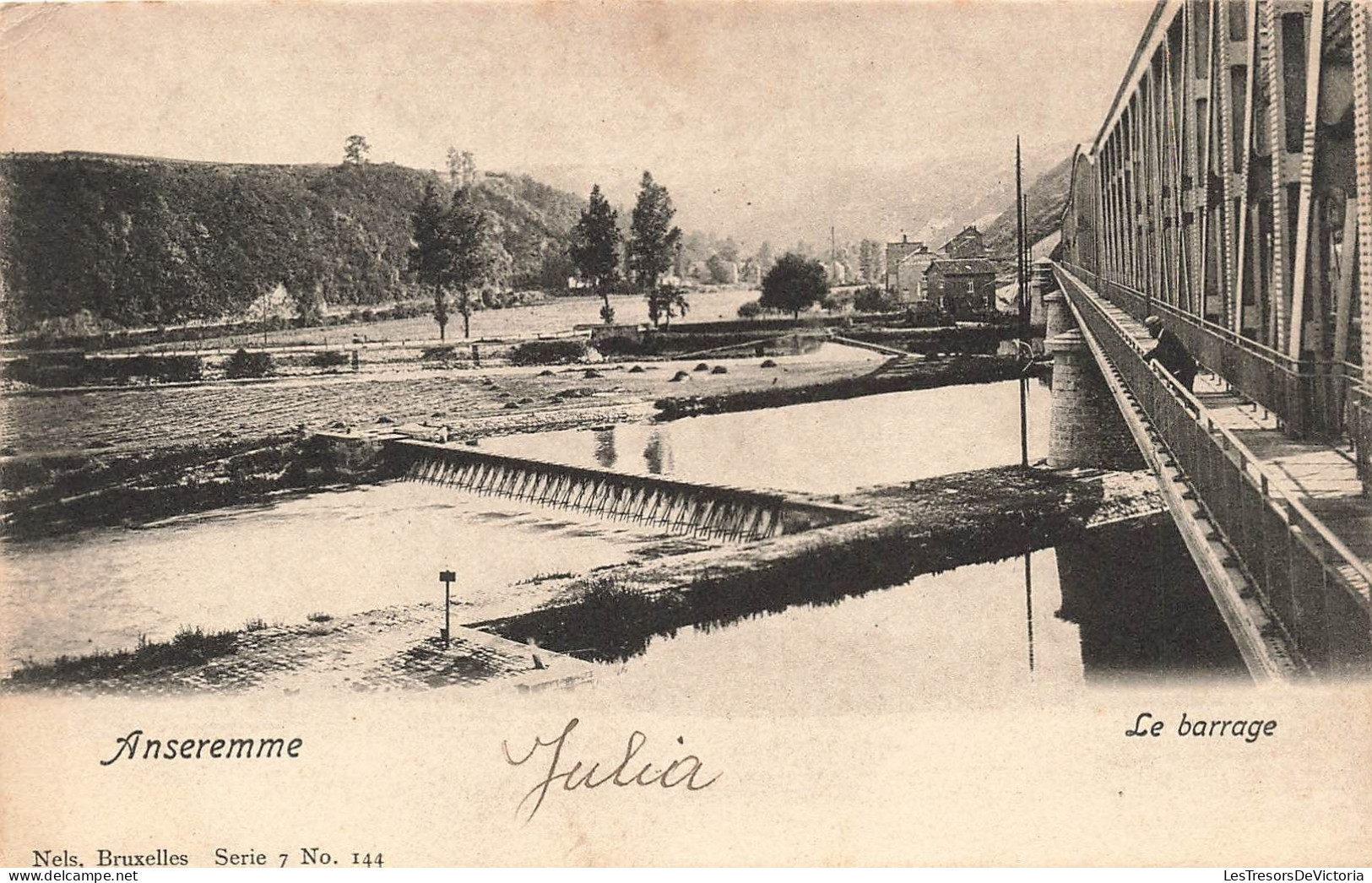 BELGIQUE - Anseremme - Le Barrage - Carte Postale Ancienne - Dinant