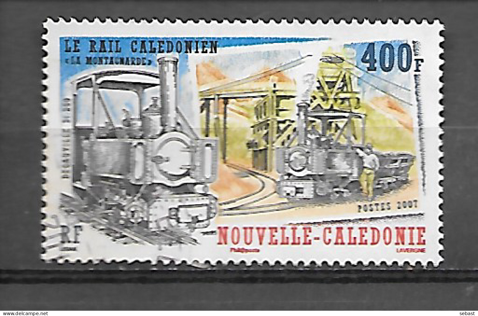 TIMBRE OBLITERE DE NOUVELLE CALEDONIE DE 2007 N° YVERT 1025 - Usati