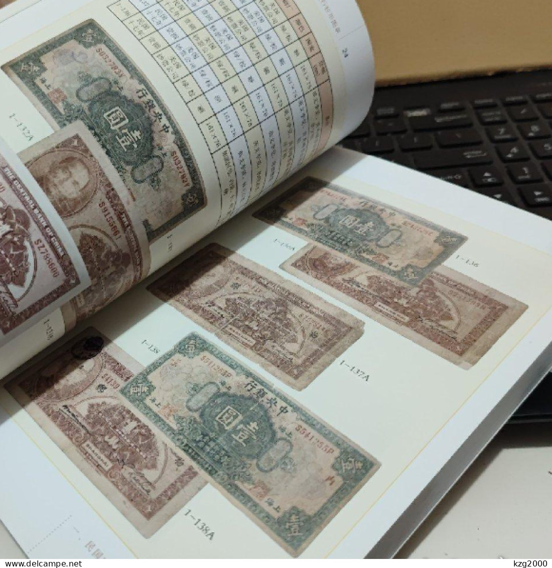 China ROC 1920-1949 Central Bank's Banknote Catalogue in the Republic of China