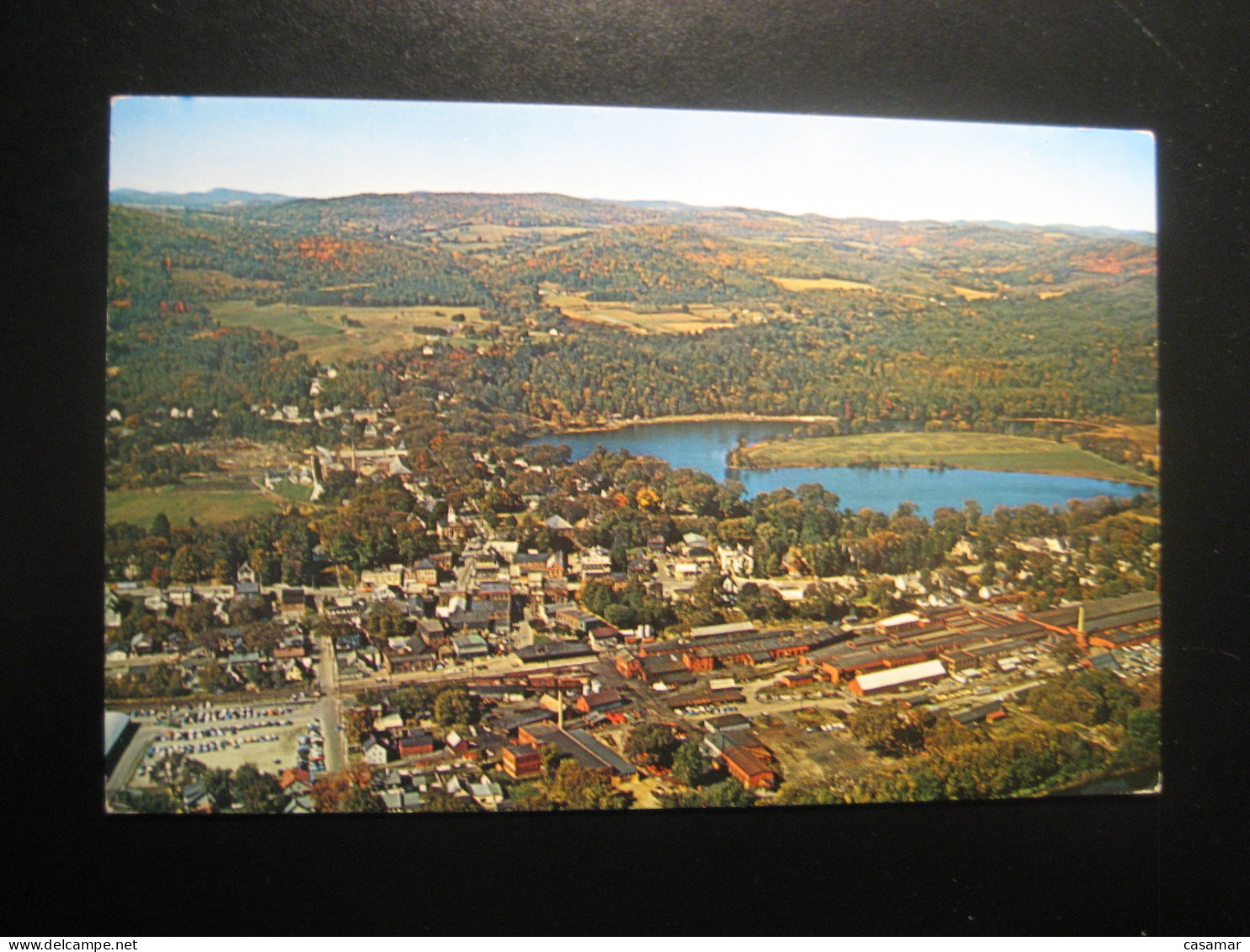 WINDSOR Vermont Cancel 1962 To N Lawrence Pa Postcard USA - Sonstige & Ohne Zuordnung