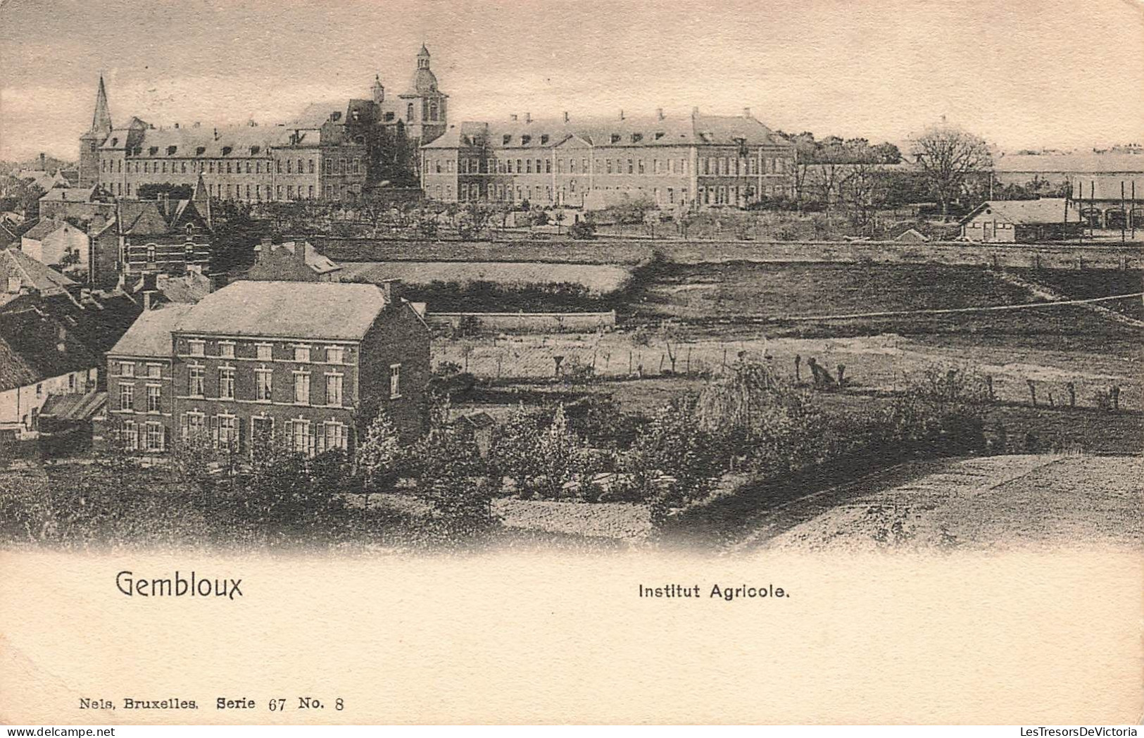 BELGIQUE - Gembloux - Institut Agricole - Carte Postale Ancienne - Gembloux