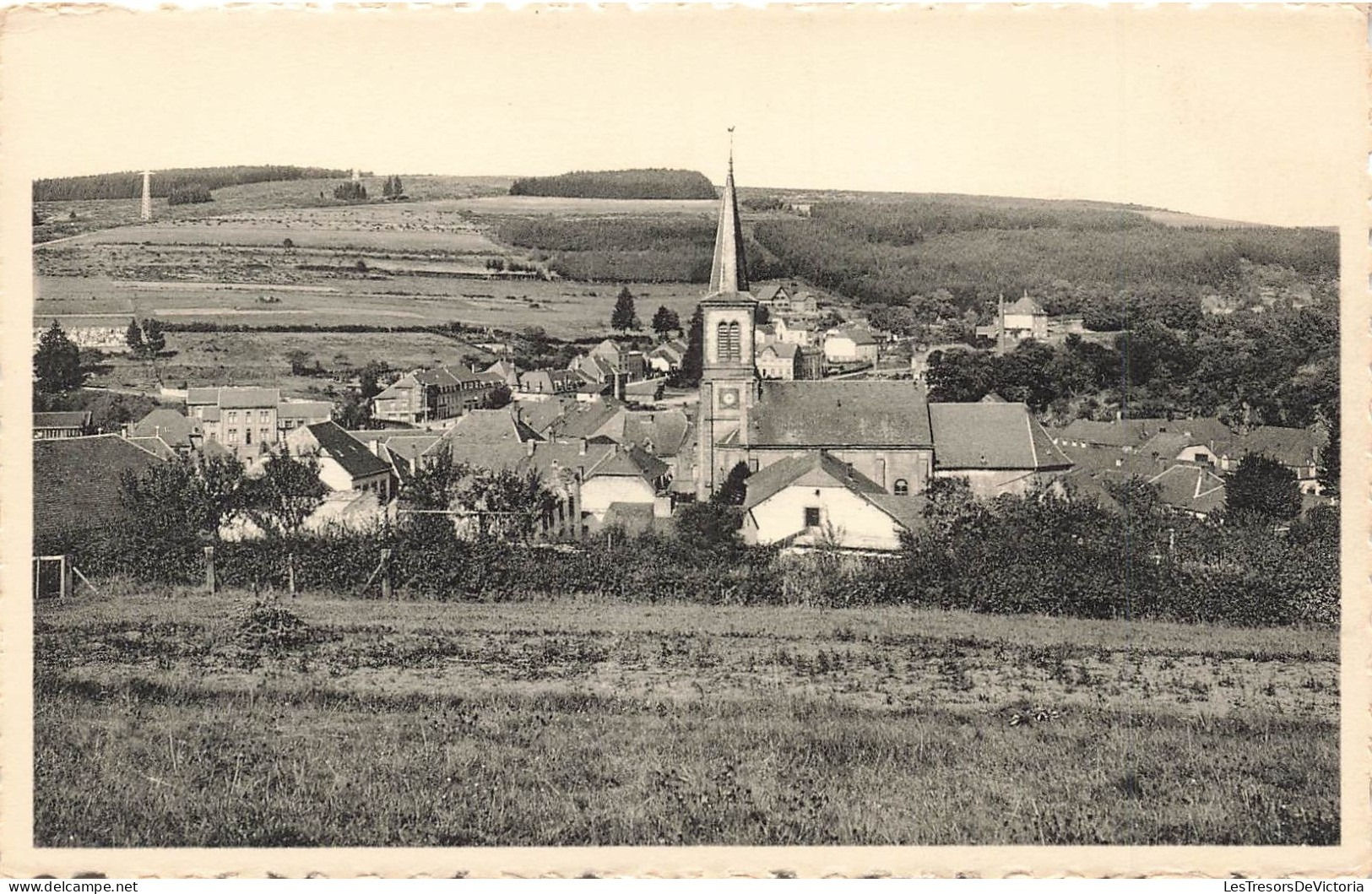 BELGIQUE - Luxembourg - Martelange - Vue Du Fockeknap - Carte Postale Ancienne - Martelange