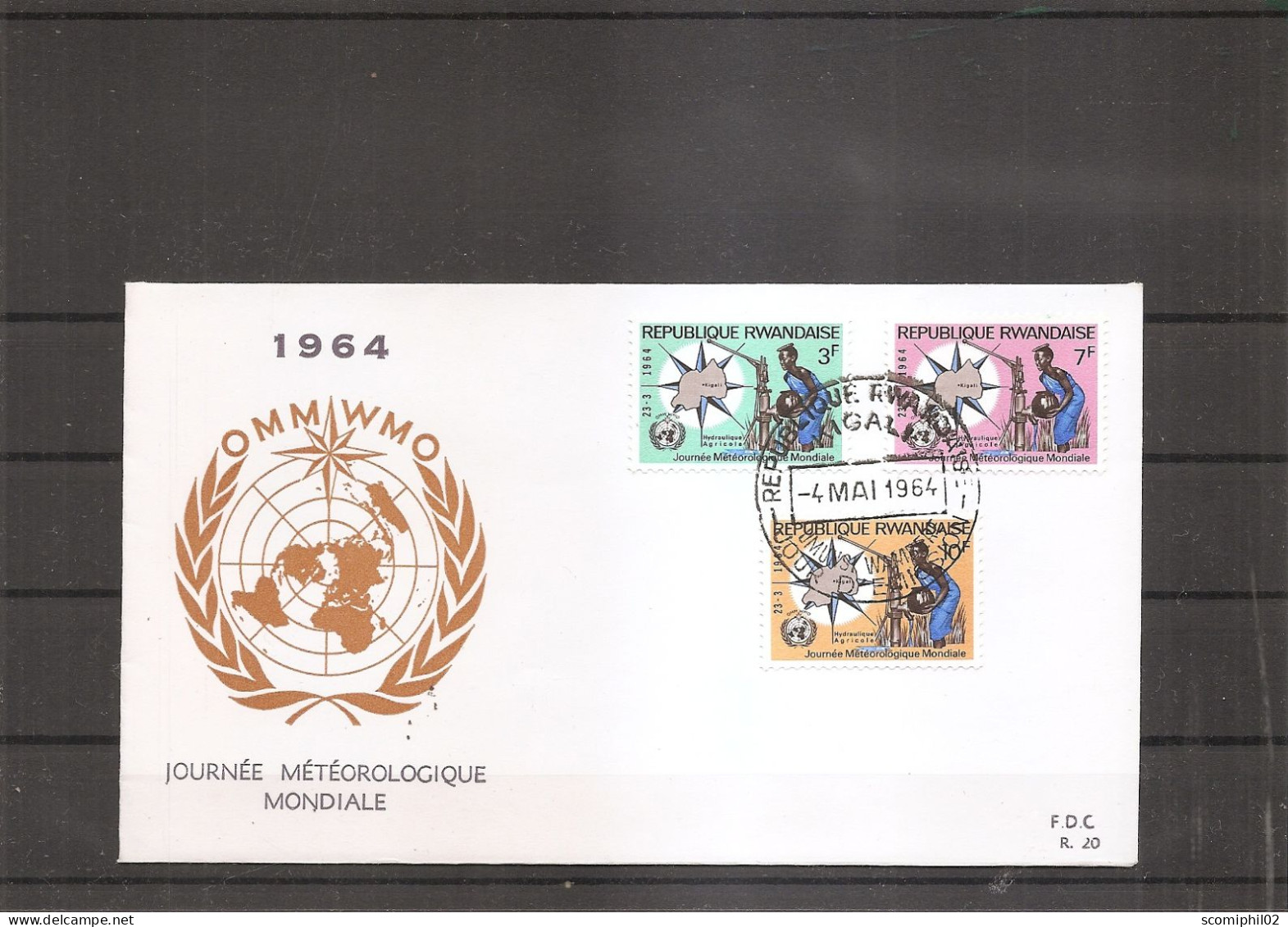 Rwanda - Météorologie ( FDC De 1964 à Voir) - 1962-1969