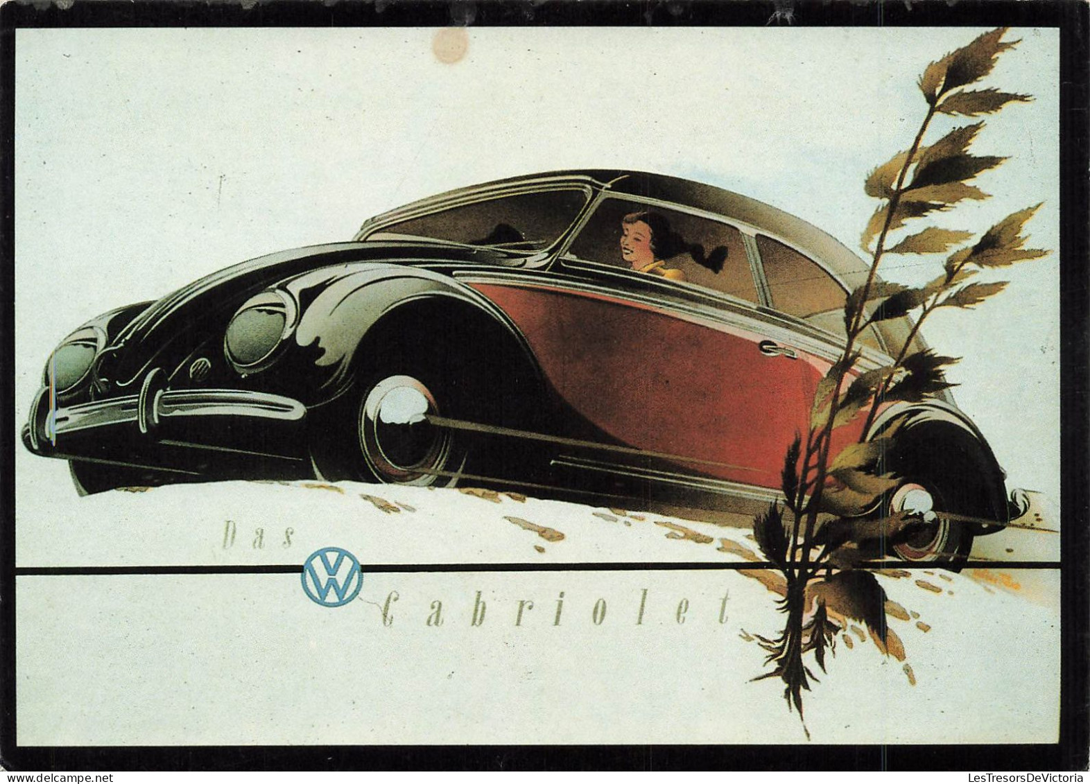 TRANSPORT - Volkswagen - PARC Archiv Edition - Das Cabriolet - Carte Postale Ancienne - Taxis & Cabs