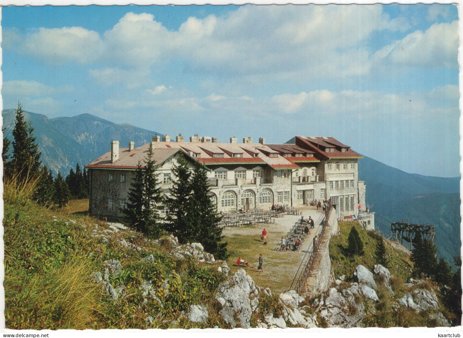 Berghotel - Raxbahn, NÖ.  - (N.Ö., Österreich/Austria) - Raxgebiet