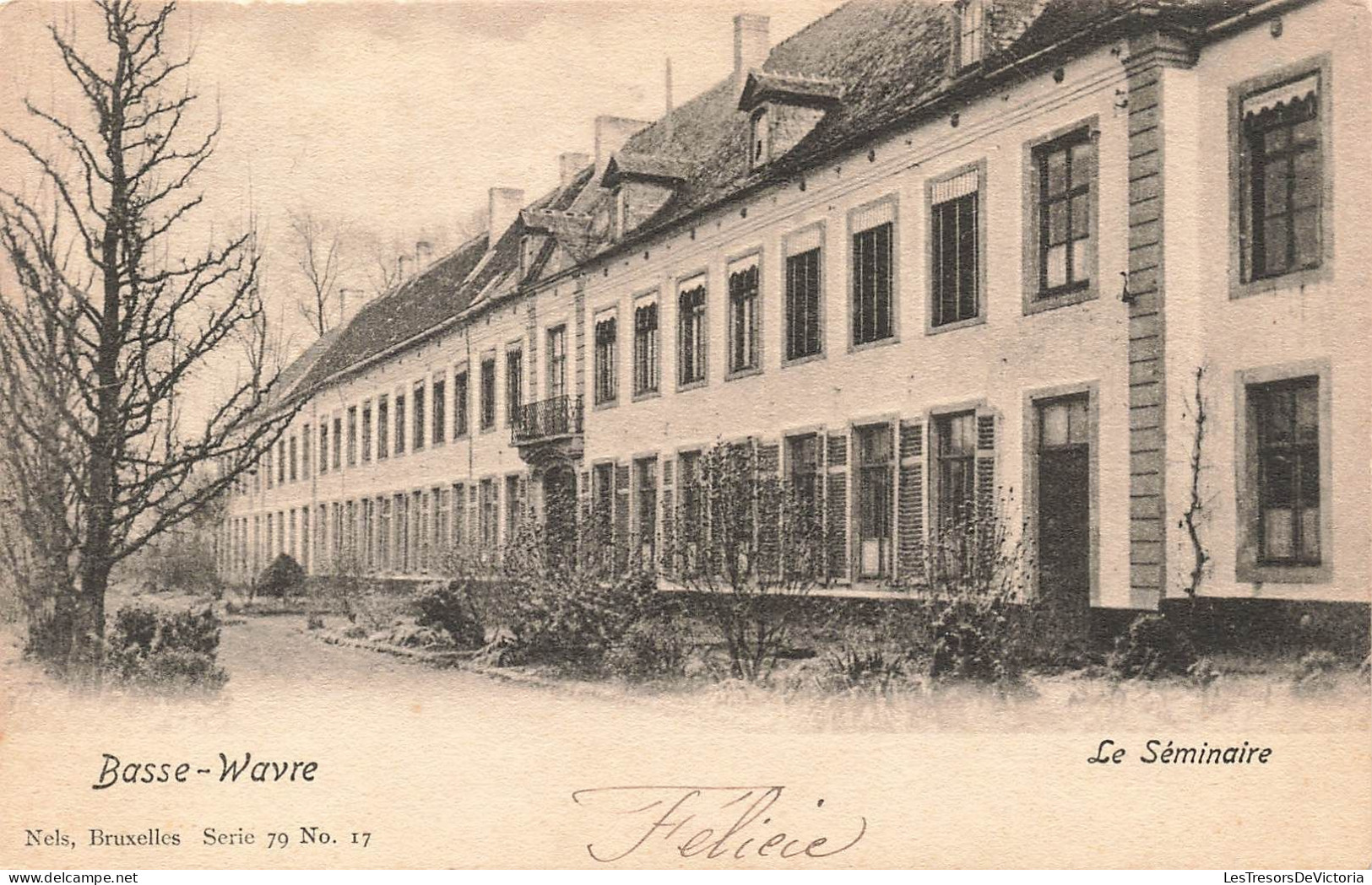 BELGIQUE - Basse-Wavre - Le Séminaire - Carte Postale Ancienne - Wavre