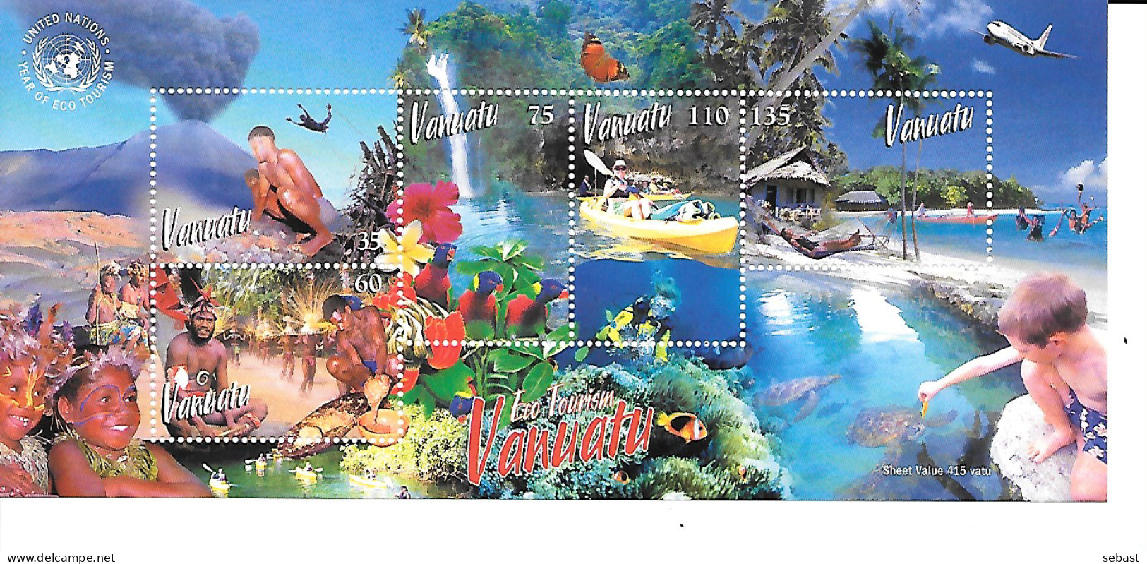 BLOC NEUF DE VANUATU - Vanuatu (1980-...)