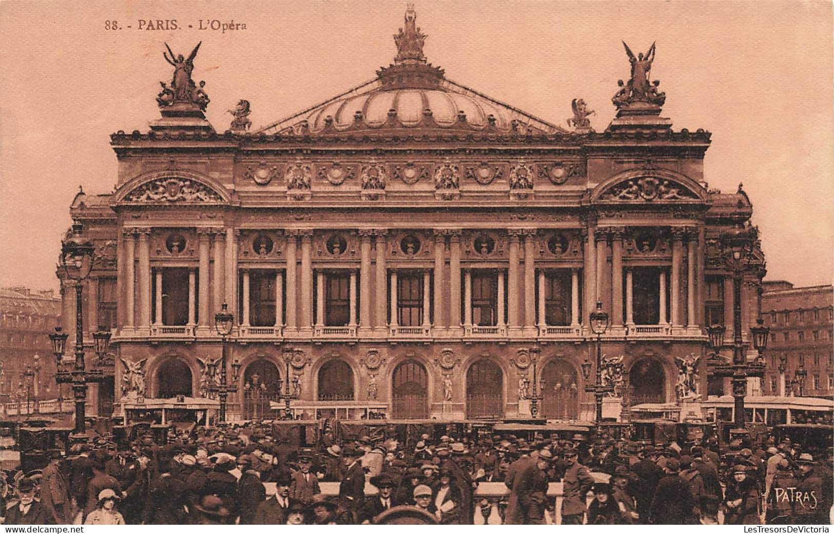 FRANCE - Paris - L'opéra - Animé - Carte Postale Ancienne - Other Monuments