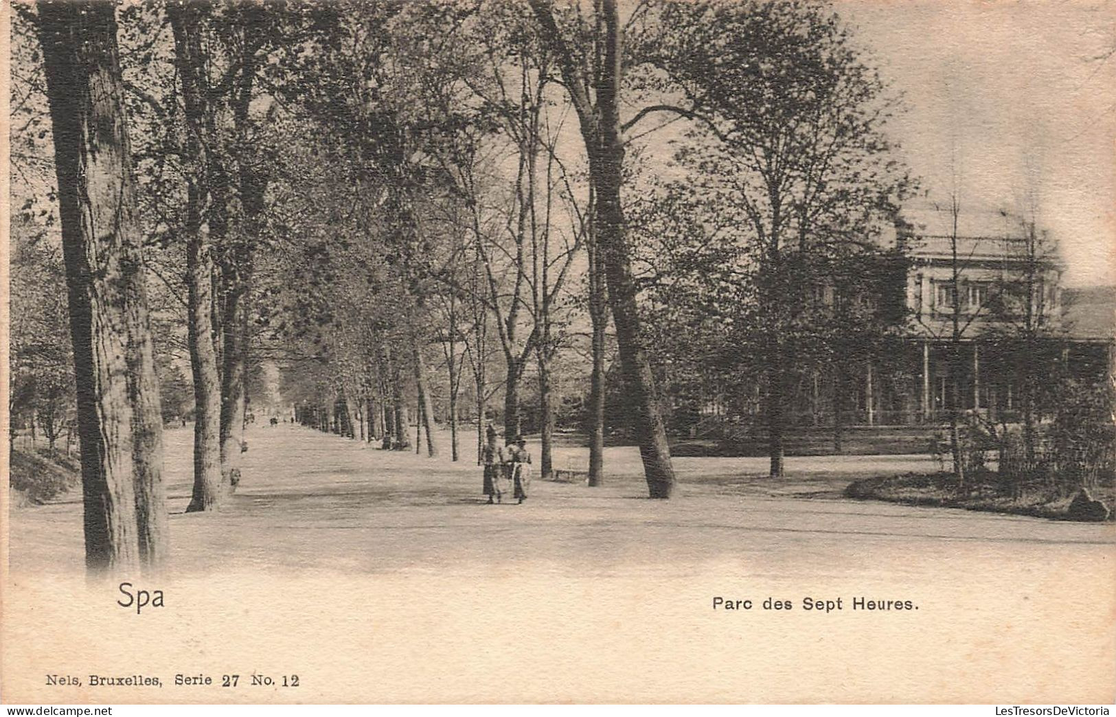 BELGIQUE - Spa - Parc Des Sept Heures - Carte Postale Ancienne - Spa