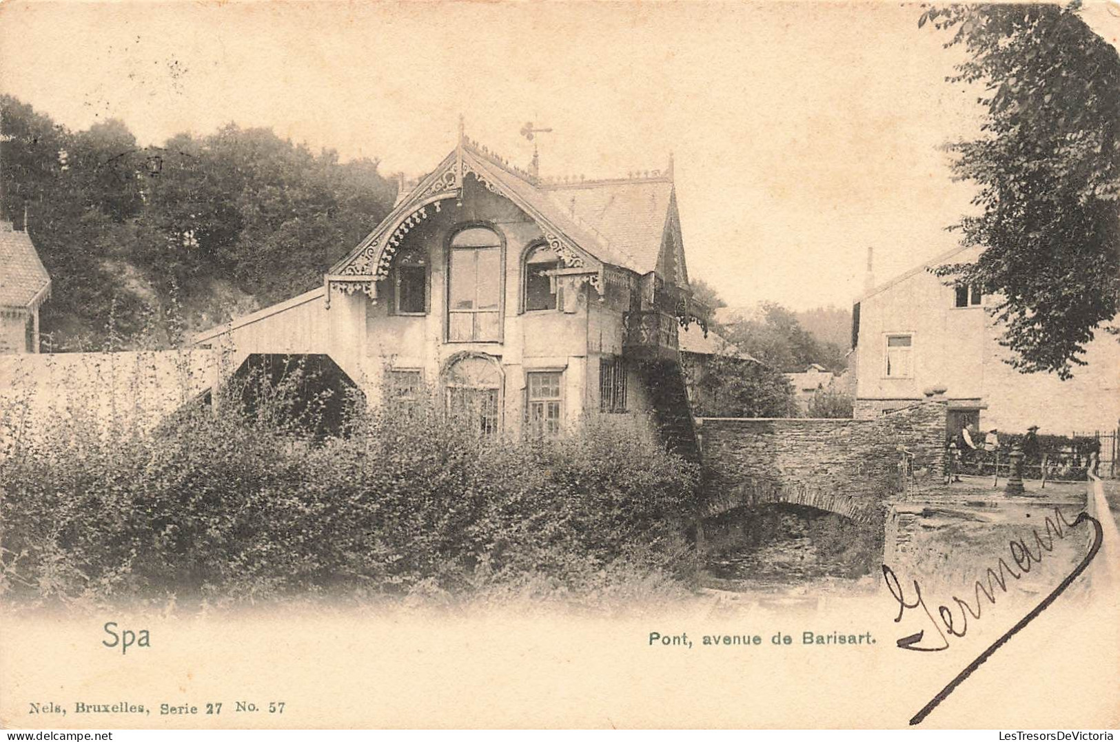 BELGIQUE - Spa - Pont - Avenue De Barisart - Carte Postale Ancienne - Spa