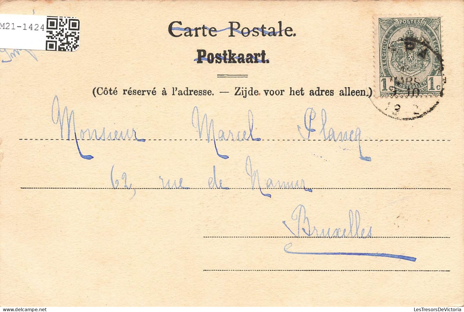 BELGIQUE - Spa - Avenue Du Marteau - La Gendarmerie - Carte Postale Ancienne - Spa
