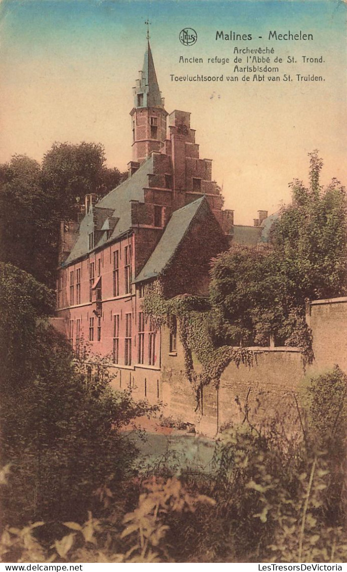 BELGIQUE - Malines - Archevêché - Ancien Refuge De L'Abbé De Saint Trond - Colorisé - Carte Postale Ancienne - Malines