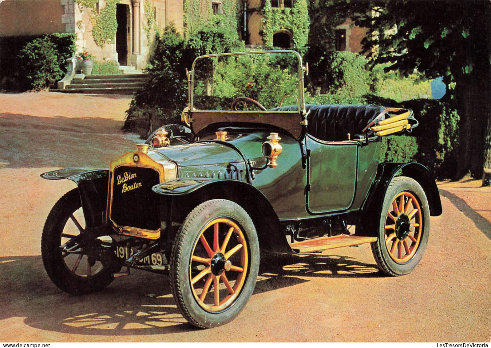 TRANSPORT - Musée De L'automobile - De Dion Bouton 1912 - Torpédo Avec Capote - Carte Postale - Taxis & Huurvoertuigen