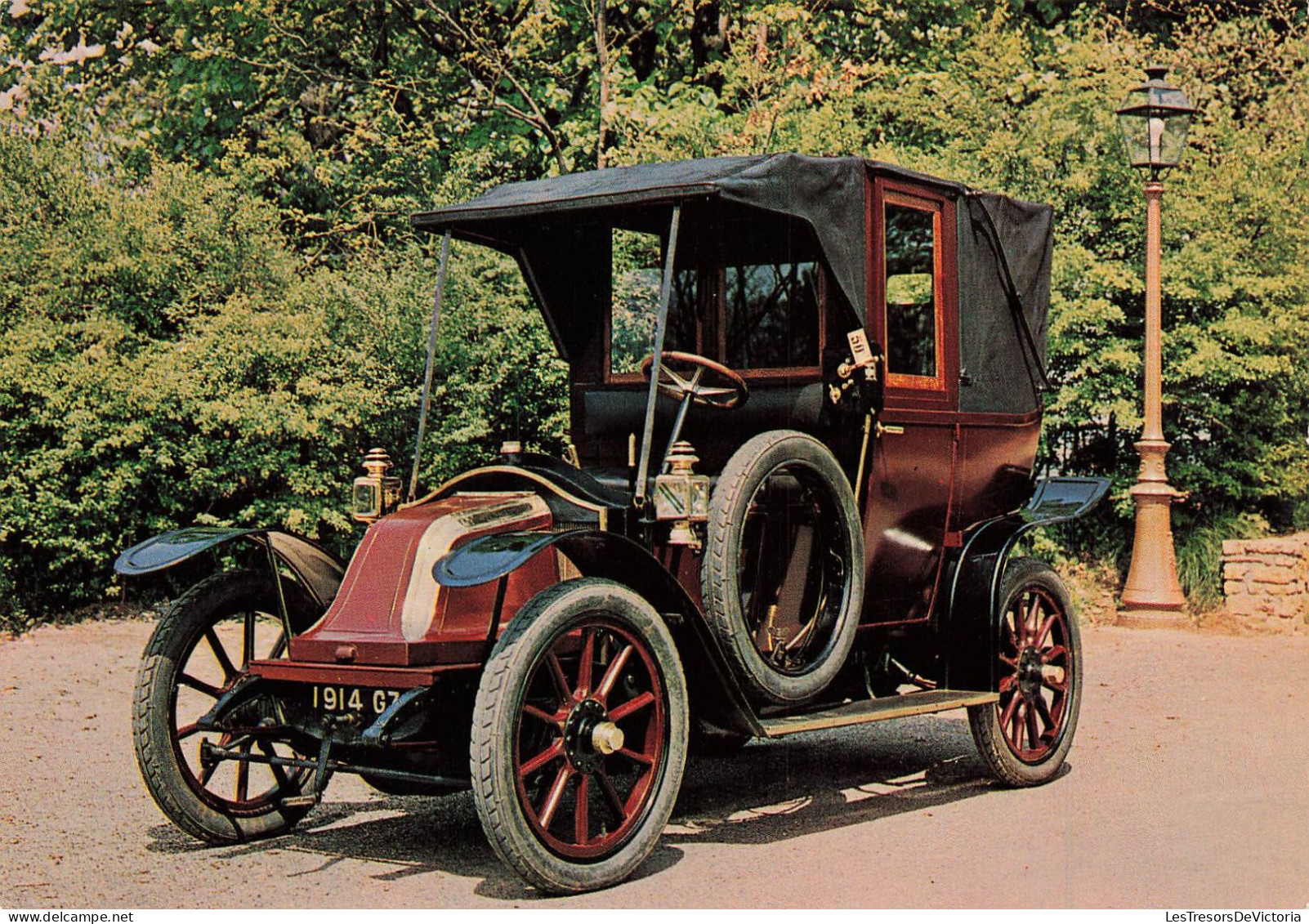 TRANSPORT - Musée De L'automobile - Renault 1914 - Vitesse 40 Km/h - Carte Postale - Taxis & Huurvoertuigen